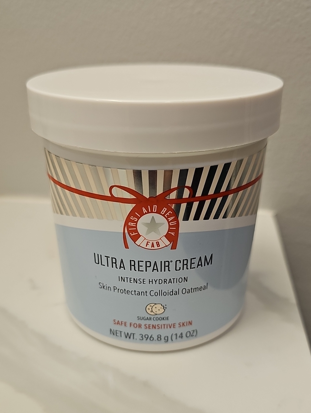 First Aid Beauty Ultra Repair Cream In Sugar Cookie. New & Sealed. Large 14 Oz.
